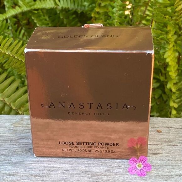 NIB New Anastasia Beverly Hills Translucent Loose Setting Powder Golden Orange - Picture 7 of 13
